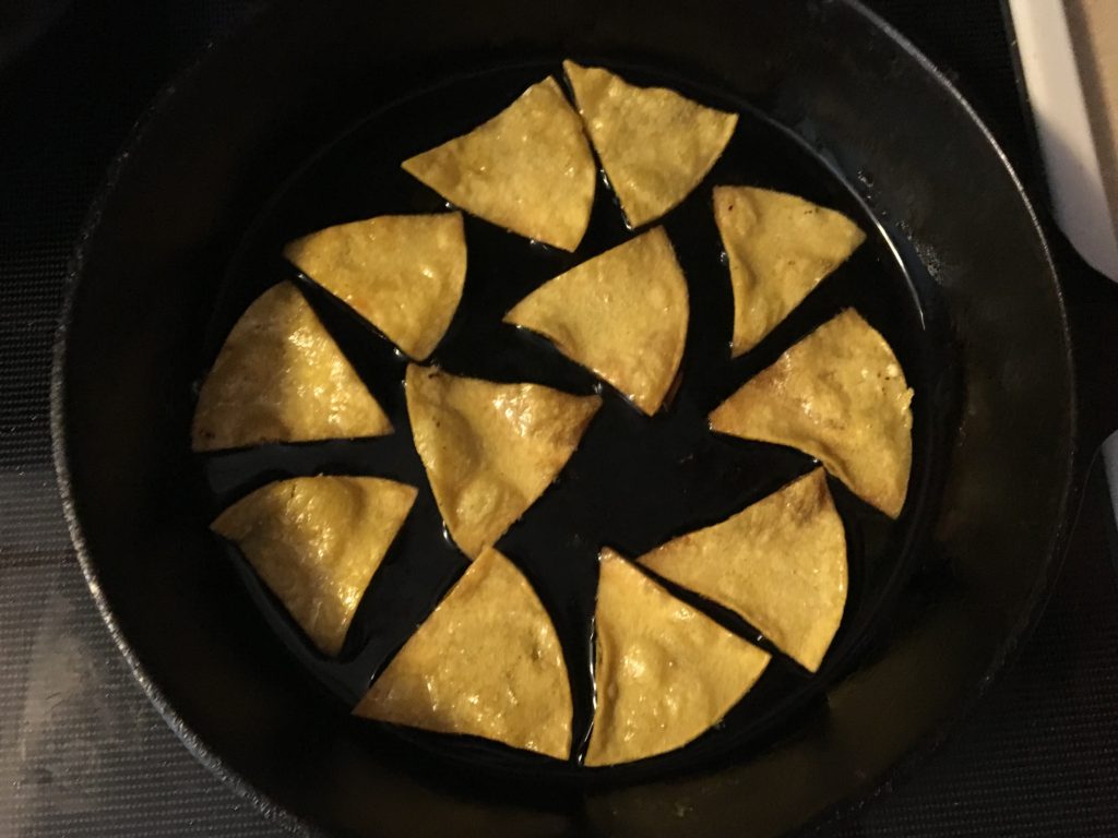 Kitchen - fried corn chips